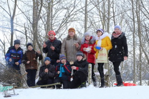 Прагулка ў зімовы лес